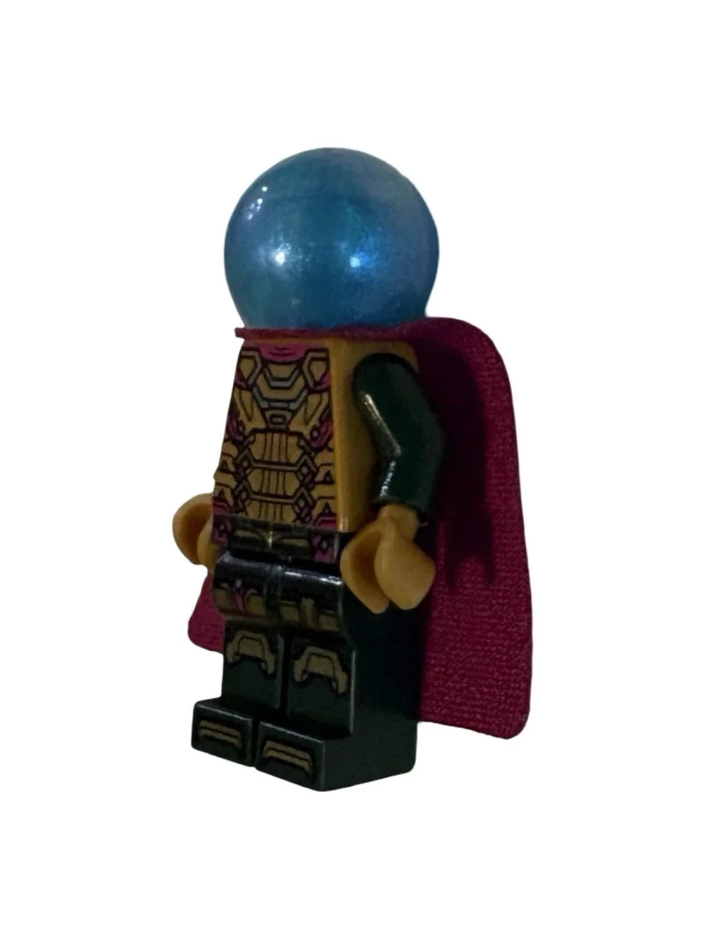 LEGO MYSTERIO Minifigure Marvel Studios Spiderman Drone Attack 76184 Loose Fig